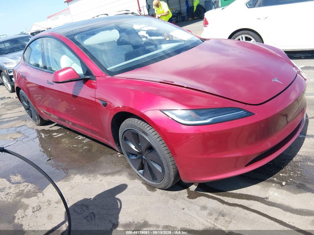46126061 :رقم المزاد ، 5YJ3E1EA2SF902093 vin ، 2025 Tesla Model 3 Long Range Rear-wheel Drive/standard Rear-wheel Drive مزاد بيع