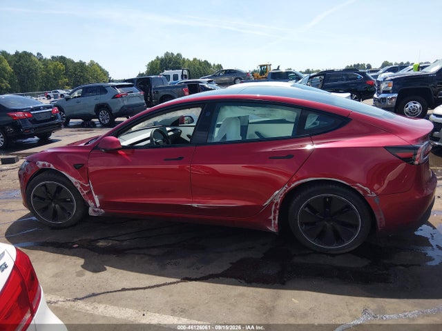 Продаж на аукціоні авто 2025 Tesla Model 3 Long Range Rear-wheel Drive/standard Rear-wheel Drive, vin: 5YJ3E1EA2SF902093, номер лоту: 46126061