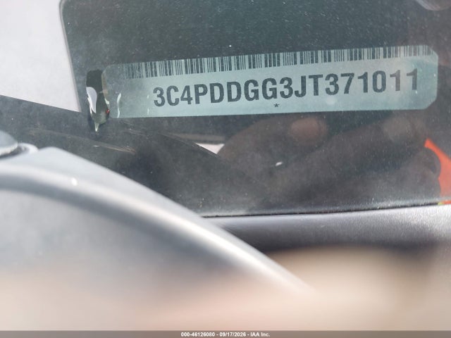 Продаж на аукціоні авто 2018 Dodge Journey Crossroad Awd, vin: 3C4PDDGG3JT371011, номер лоту: 46126080