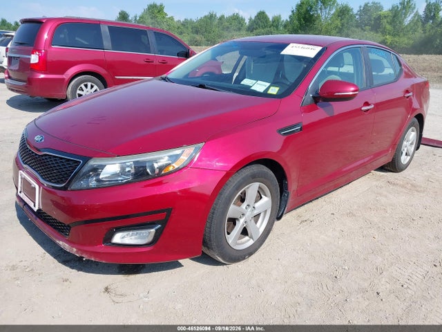 2015 Kia Optima Lx მანქანა იყიდება აუქციონზე, vin: 5XXGM4A75FG473180, აუქციონის ნომერი: 46126094