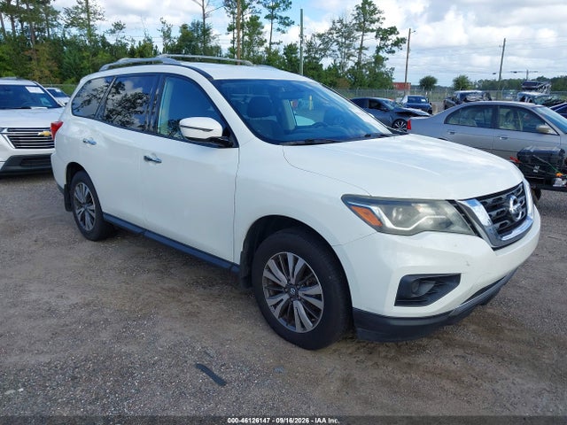 2017 Nissan Pathfinder S მანქანა იყიდება აუქციონზე, vin: 5N1DR2MN7HC907424, აუქციონის ნომერი: 46126147