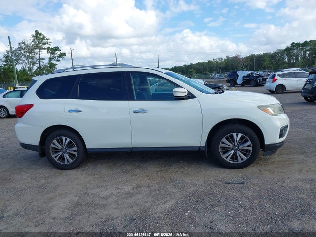 2017 Nissan Pathfinder S მანქანა იყიდება აუქციონზე, vin: 5N1DR2MN7HC907424, აუქციონის ნომერი: 46126147
