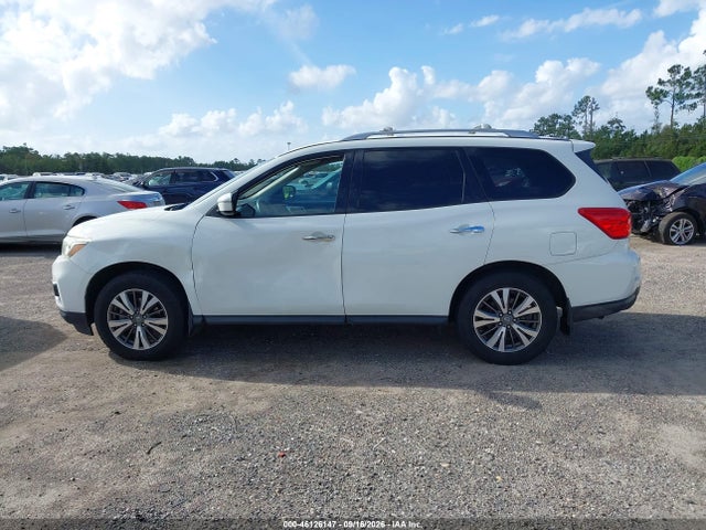 2017 Nissan Pathfinder S მანქანა იყიდება აუქციონზე, vin: 5N1DR2MN7HC907424, აუქციონის ნომერი: 46126147