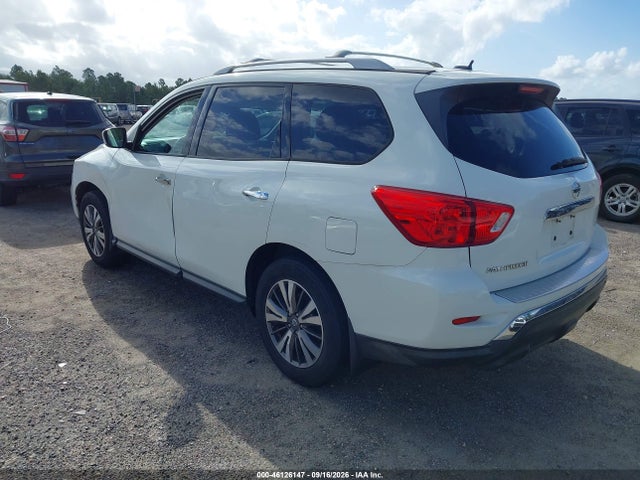 2017 Nissan Pathfinder S მანქანა იყიდება აუქციონზე, vin: 5N1DR2MN7HC907424, აუქციონის ნომერი: 46126147