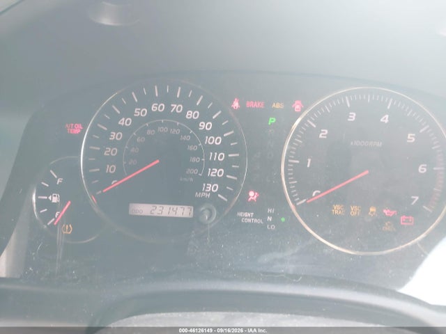 46126149 :رقم المزاد ، JTJBT20X050093891 vin ، 2005 Lexus Gx 470 مزاد بيع