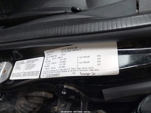 Aukcja sprzedaży 2012 Chrysler 200 Limited, vin: 1C3CCBCG2CN245371, numer aukcji: 46126165