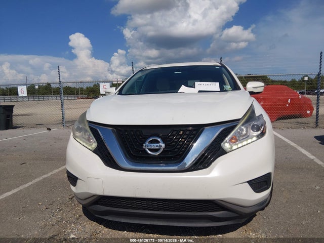 Продаж на аукціоні авто 2015 Nissan Murano S, vin: 5N1AZ2MHXFN211431, номер лоту: 46126173