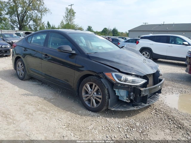 2018 Hyundai Elantra Sel მანქანა იყიდება აუქციონზე, vin: KMHD84LF0JU493265, აუქციონის ნომერი: 46126175