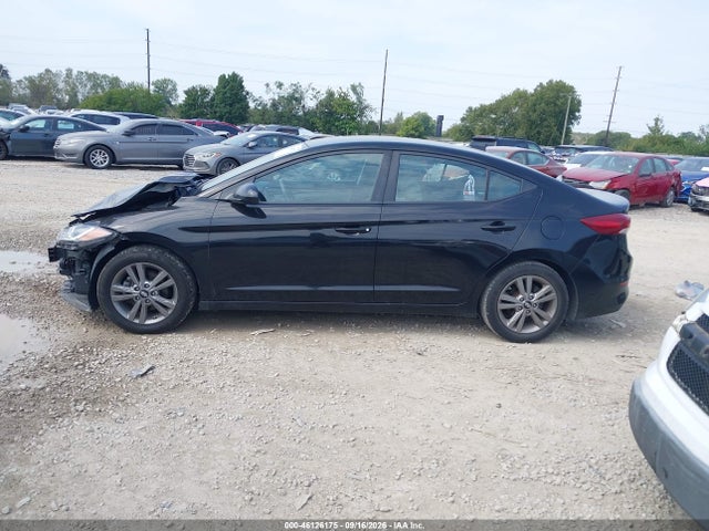 2018 Hyundai Elantra Sel მანქანა იყიდება აუქციონზე, vin: KMHD84LF0JU493265, აუქციონის ნომერი: 46126175