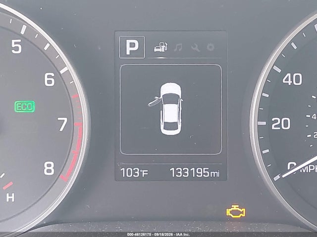 2018 Hyundai Elantra Sel მანქანა იყიდება აუქციონზე, vin: KMHD84LF0JU493265, აუქციონის ნომერი: 46126175