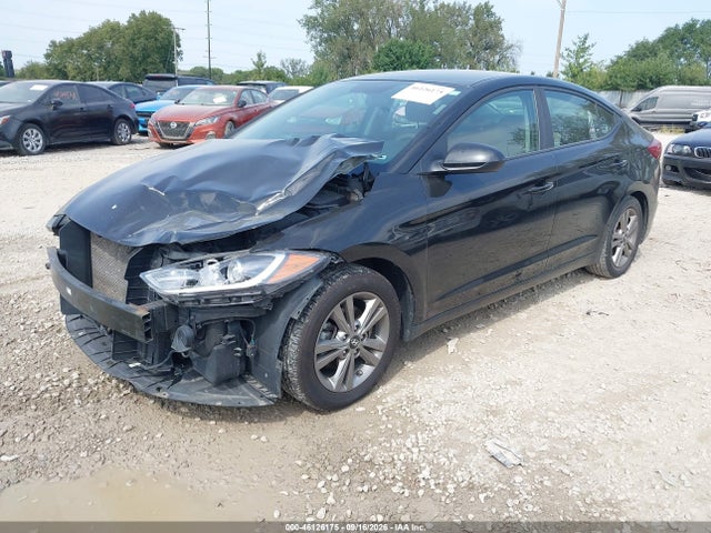2018 Hyundai Elantra Sel მანქანა იყიდება აუქციონზე, vin: KMHD84LF0JU493265, აუქციონის ნომერი: 46126175