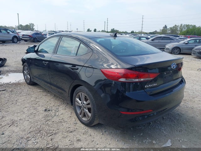 2018 Hyundai Elantra Sel მანქანა იყიდება აუქციონზე, vin: KMHD84LF0JU493265, აუქციონის ნომერი: 46126175