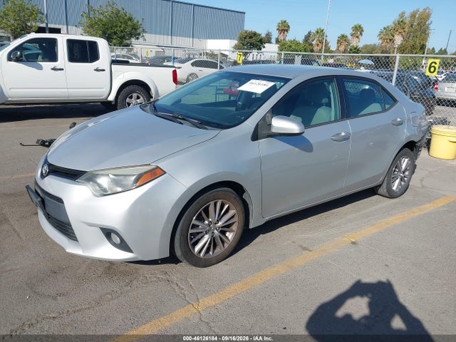 Продажа на аукционе авто 2014 Toyota Corolla Le Plus, vin: 5YFBURHE4EP010108, номер лота: 46126184