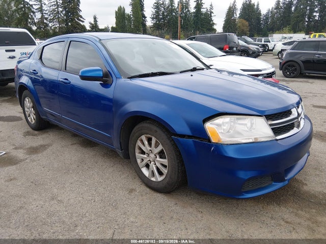 46126183 :رقم المزاد ، 1C3CDZEG4CN251742 vin ، 2012 Dodge Avenger Sxt Plus مزاد بيع