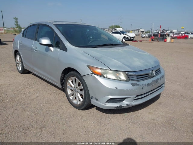 2012 Honda Civic Ex მანქანა იყიდება აუქციონზე, vin: 19XFB2F82CE330084, აუქციონის ნომერი: 46126199