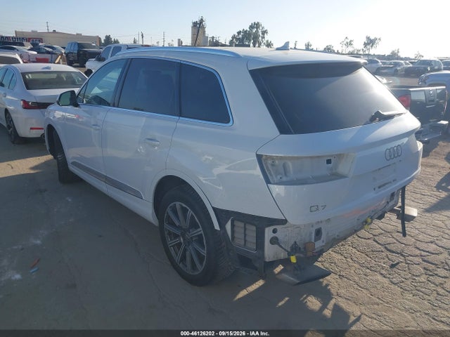 Продажа на аукционе авто 2017 Audi Q7 3.0t Premium, vin: WA1LAAF73HD000593, номер лота: 46126202