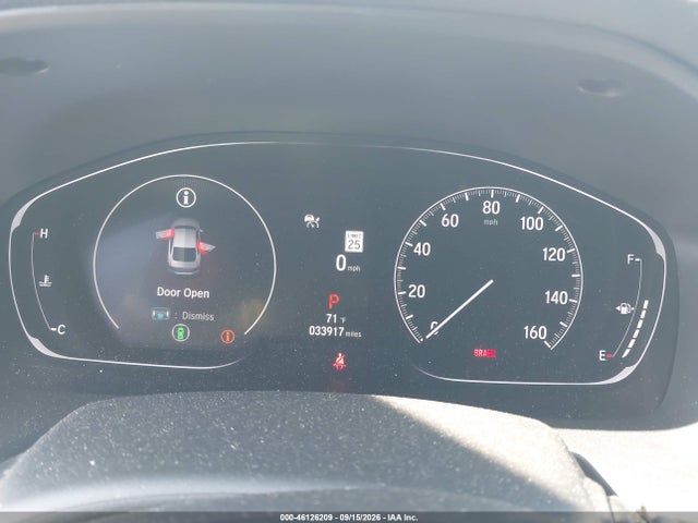 2022 Honda Accord Touring მანქანა იყიდება აუქციონზე, vin: 1HGCV2F90NA011261, აუქციონის ნომერი: 46126209
