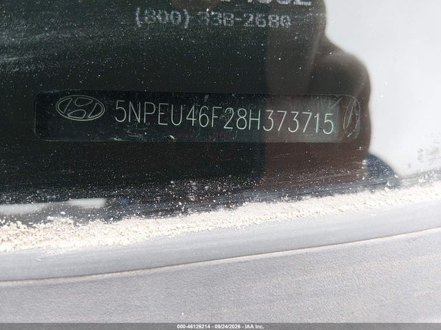 Продажа на аукционе авто 2008 Hyundai Sonata, vin: 5NPEU46F28H373715, номер лота: 46126214