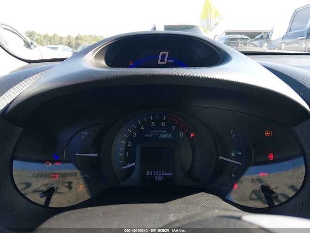 2012 Honda Insight Lx მანქანა იყიდება აუქციონზე, vin: JHMZE2H58CS002753, აუქციონის ნომერი: 46126243