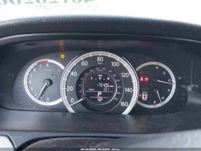 46126260 :رقم المزاد ، 1HGCR2F34DA015635 vin ، 2013 Honda Accord Lx مزاد بيع