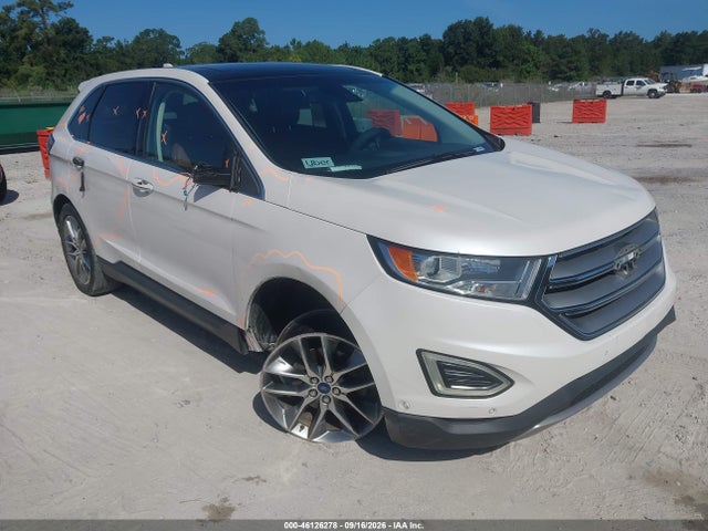 46126278 :رقم المزاد ، 2FMPK3K98GBB25614 vin ، 2016 Ford Edge Titanium مزاد بيع
