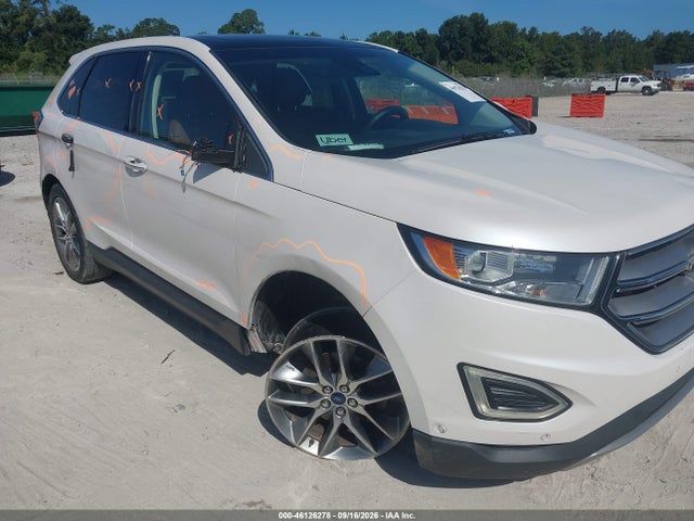 Продажа на аукционе авто 2016 Ford Edge Titanium, vin: 2FMPK3K98GBB25614, номер лота: 46126278