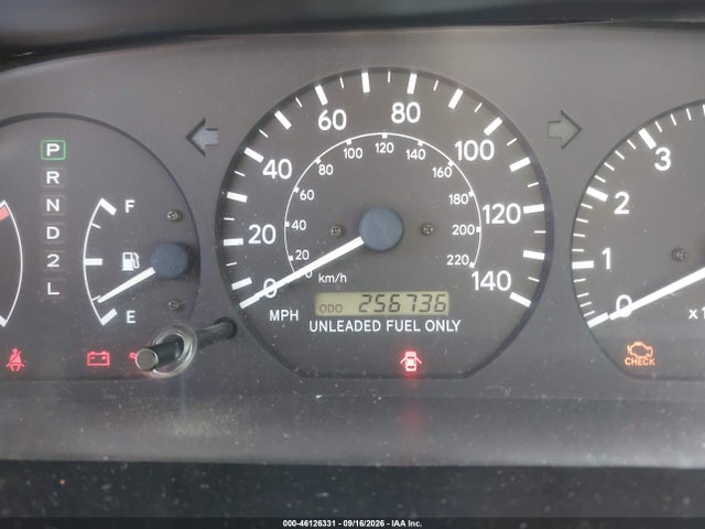 1999 Toyota Camry Le V6 მანქანა იყიდება აუქციონზე, vin: JT2BF22K1X0177788, აუქციონის ნომერი: 46126331