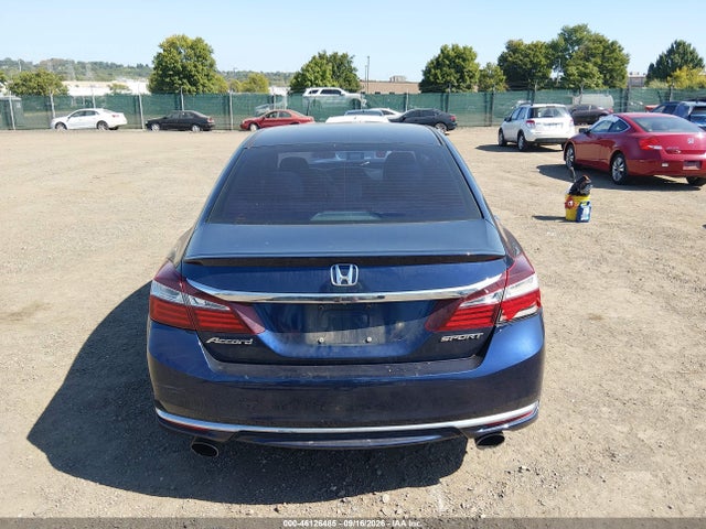 2017 Honda Accord Sport მანქანა იყიდება აუქციონზე, vin: 1HGCR2F52HA154976, აუქციონის ნომერი: 46126485