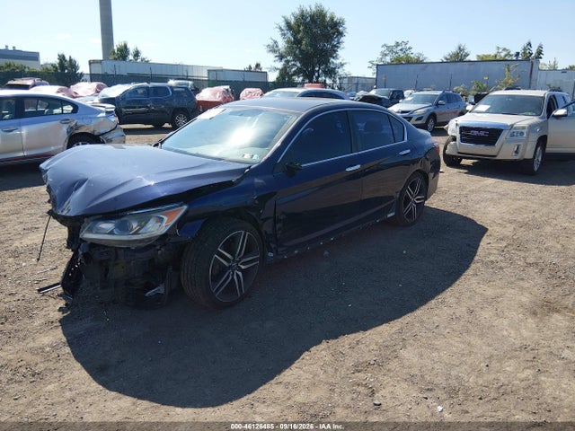 2017 Honda Accord Sport მანქანა იყიდება აუქციონზე, vin: 1HGCR2F52HA154976, აუქციონის ნომერი: 46126485