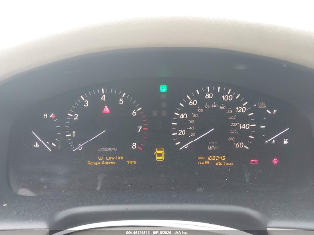 Aukcja sprzedaży 2004 Lexus Ls 430, vin: JTHBN36F440144968, numer aukcji: 46126518