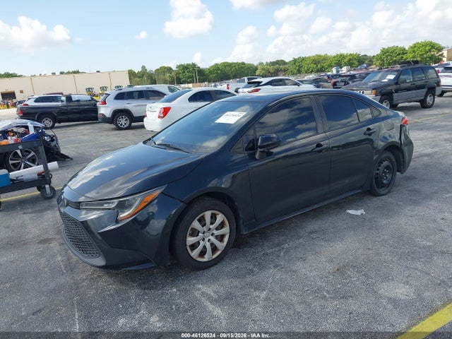 46126524 :رقم المزاد ، JTDEPMAE5MJ157784 vin ، 2021 Toyota Corolla Le مزاد بيع