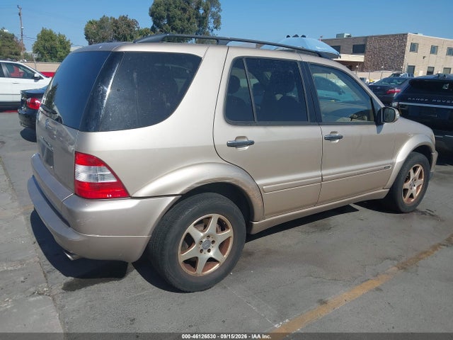 Продажа на аукционе авто 2002 Mercedes-benz Ml 500, vin: 4JGAB75E62A347790, номер лота: 46126530
