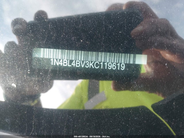 Aukcja sprzedaży 2019 Nissan Altima 2.5 S, vin: 1N4BL4BV3KC119619, numer aukcji: 46126534
