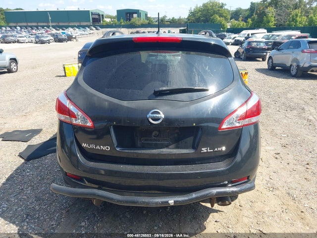 2012 Nissan Murano Sl მანქანა იყიდება აუქციონზე, vin: JN8AZ1MW2CW227940, აუქციონის ნომერი: 46126553