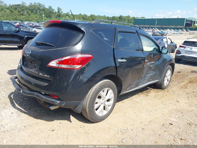 2012 Nissan Murano Sl მანქანა იყიდება აუქციონზე, vin: JN8AZ1MW2CW227940, აუქციონის ნომერი: 46126553