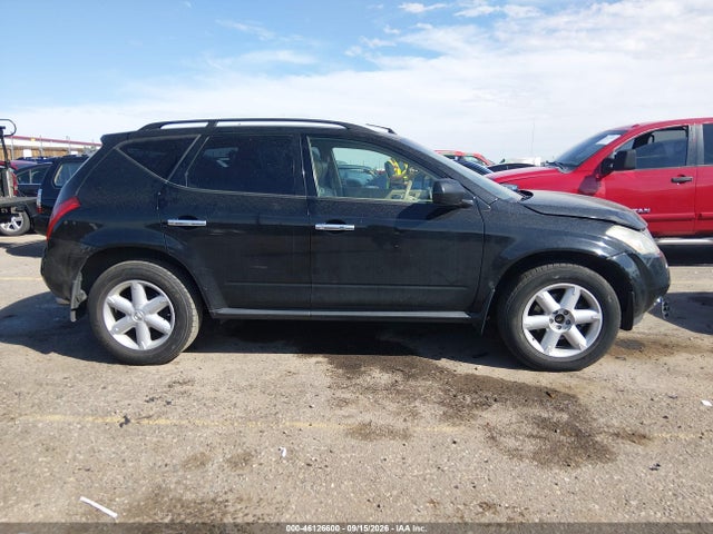 Auction sale of the 2004 Nissan Murano Se, vin: JN8AZ08W04W340825, lot number: 46126600