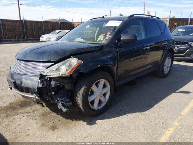 Auction sale of the 2004 Nissan Murano Se, vin: JN8AZ08W04W340825, lot number: 46126600