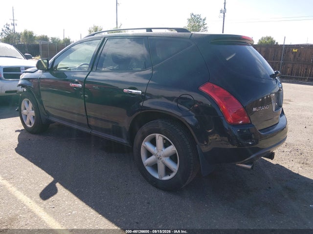 Auction sale of the 2004 Nissan Murano Se, vin: JN8AZ08W04W340825, lot number: 46126600