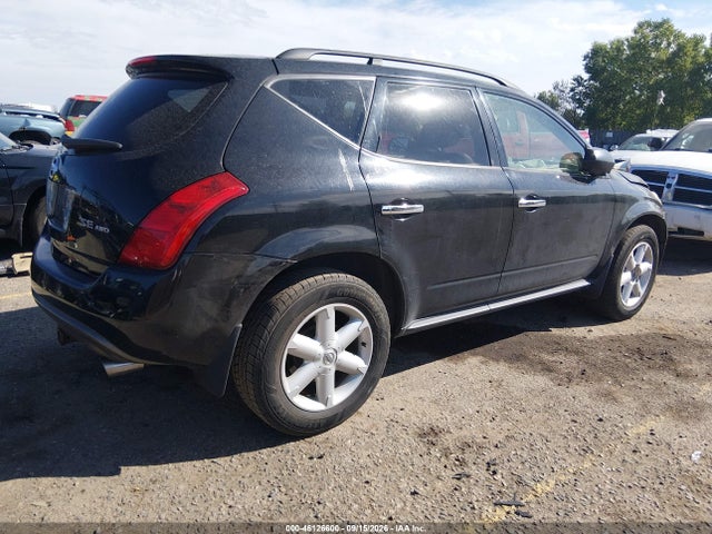 Auction sale of the 2004 Nissan Murano Se, vin: JN8AZ08W04W340825, lot number: 46126600