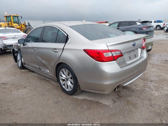 2017 Subaru Legacy 2.5i Premium მანქანა იყიდება აუქციონზე, vin: 4S3BNAC63H3021967, აუქციონის ნომერი: 46126612