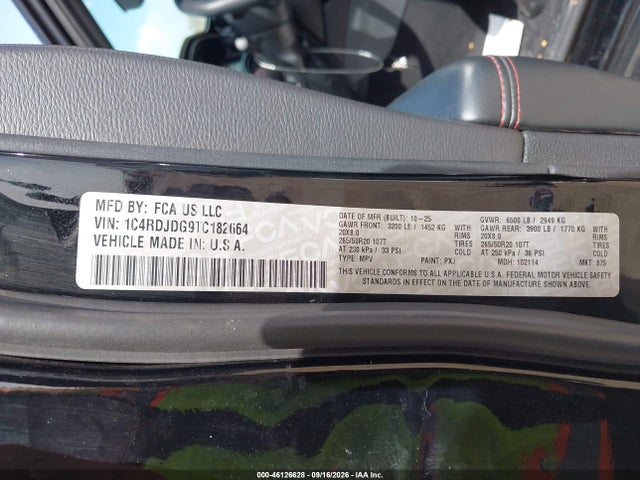 Dodge Durango Gt Awd 2026 1C4RDJDG9TC182664 Image 9