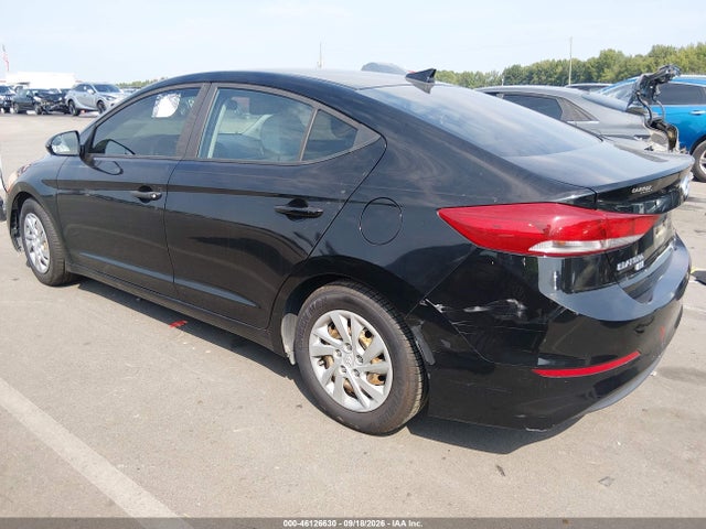 46126630 :رقم المزاد ، KMHD74LF1HU156164 vin ، 2017 Hyundai Elantra Se مزاد بيع