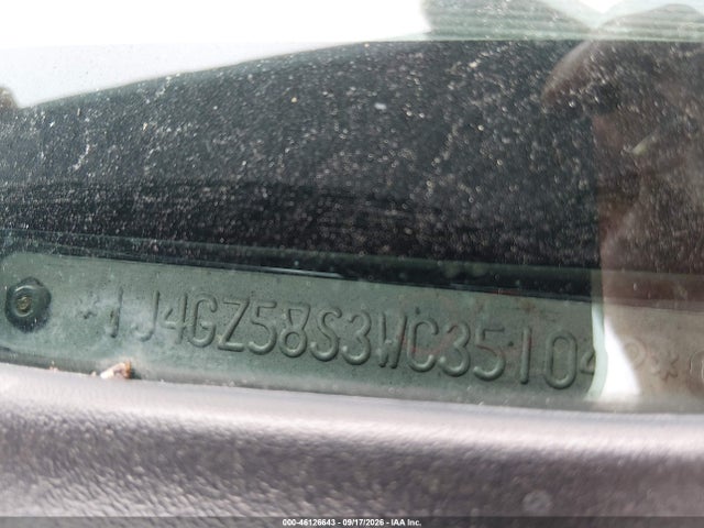 Продаж на аукціоні авто 1998 Jeep - Cj Laredo/tsi, vin: IJ4GZ58S3WC351042, номер лоту: 46126643