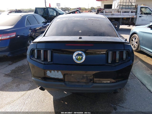 2012 Ford Mustang V6 Premium მანქანა იყიდება აუქციონზე, vin: 1ZVBP8AM2C5210799, აუქციონის ნომერი: 46126647