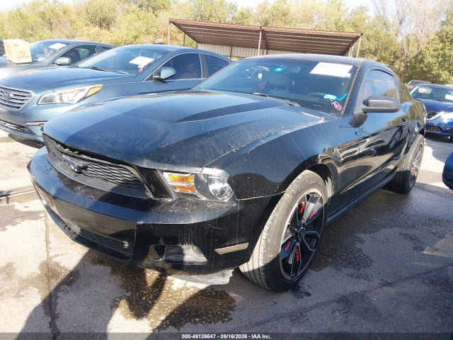 2012 Ford Mustang V6 Premium მანქანა იყიდება აუქციონზე, vin: 1ZVBP8AM2C5210799, აუქციონის ნომერი: 46126647