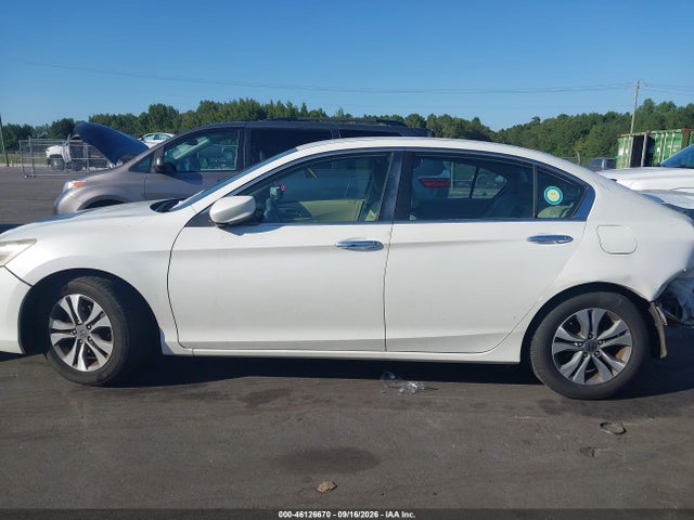 2015 Honda Accord Lx მანქანა იყიდება აუქციონზე, vin: 1HGCR2F30FA123446, აუქციონის ნომერი: 46126670