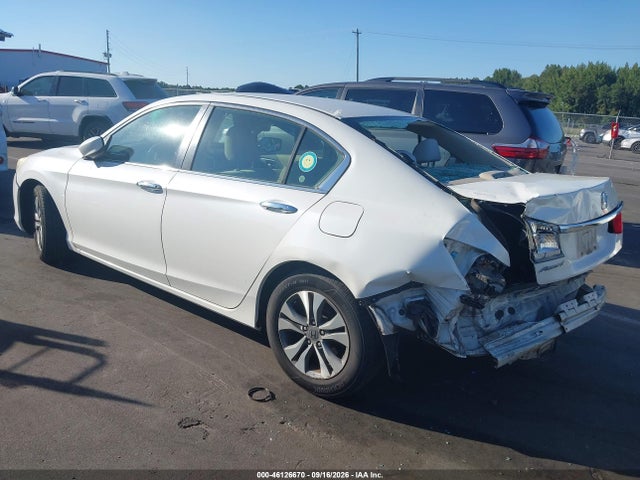 2015 Honda Accord Lx მანქანა იყიდება აუქციონზე, vin: 1HGCR2F30FA123446, აუქციონის ნომერი: 46126670
