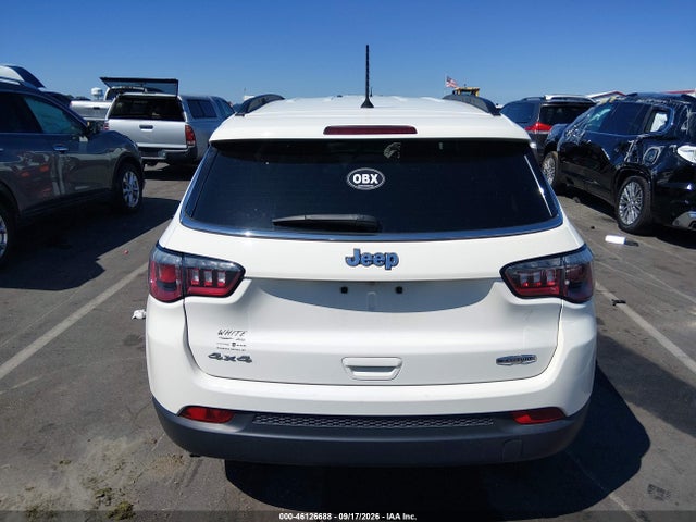 2018 Jeep Compass Latitude 4x4 მანქანა იყიდება აუქციონზე, vin: 3C4NJDBB8JT455000, აუქციონის ნომერი: 46126688