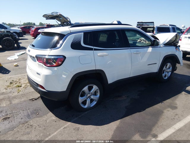 2018 Jeep Compass Latitude 4x4 მანქანა იყიდება აუქციონზე, vin: 3C4NJDBB8JT455000, აუქციონის ნომერი: 46126688
