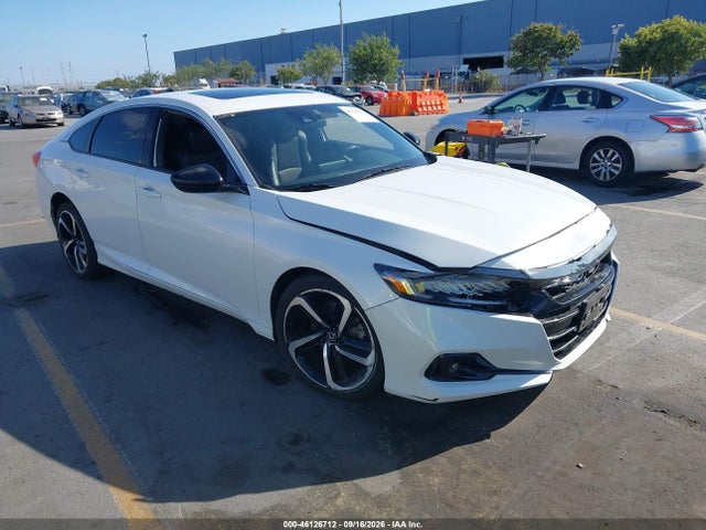 Aukcja sprzedaży 2021 Honda Accord Sport 2.0t, vin: 1HGCV2F33MA007067, numer aukcji: 46126712